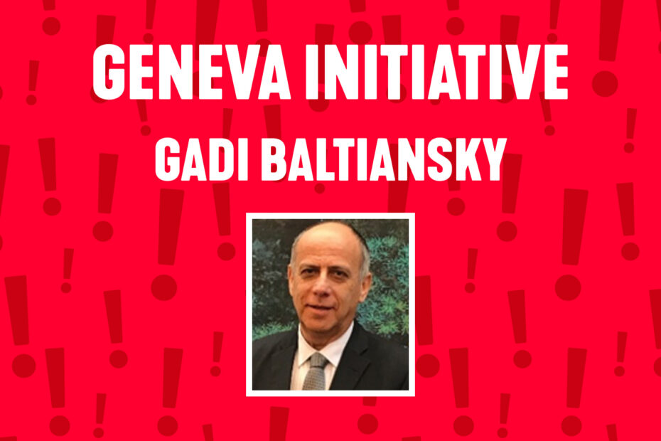 Nytt webbinar 20 april: Tvåstatslösningen med Genèveinitiativet